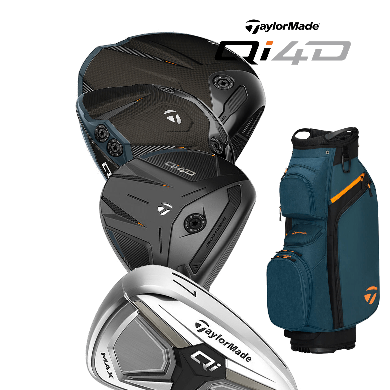TaylorMade Qi4D UT #4 22° ヘッドのみ TaylorMade Qi4D UT #4 22° ヘッドのみ 【公式通販】