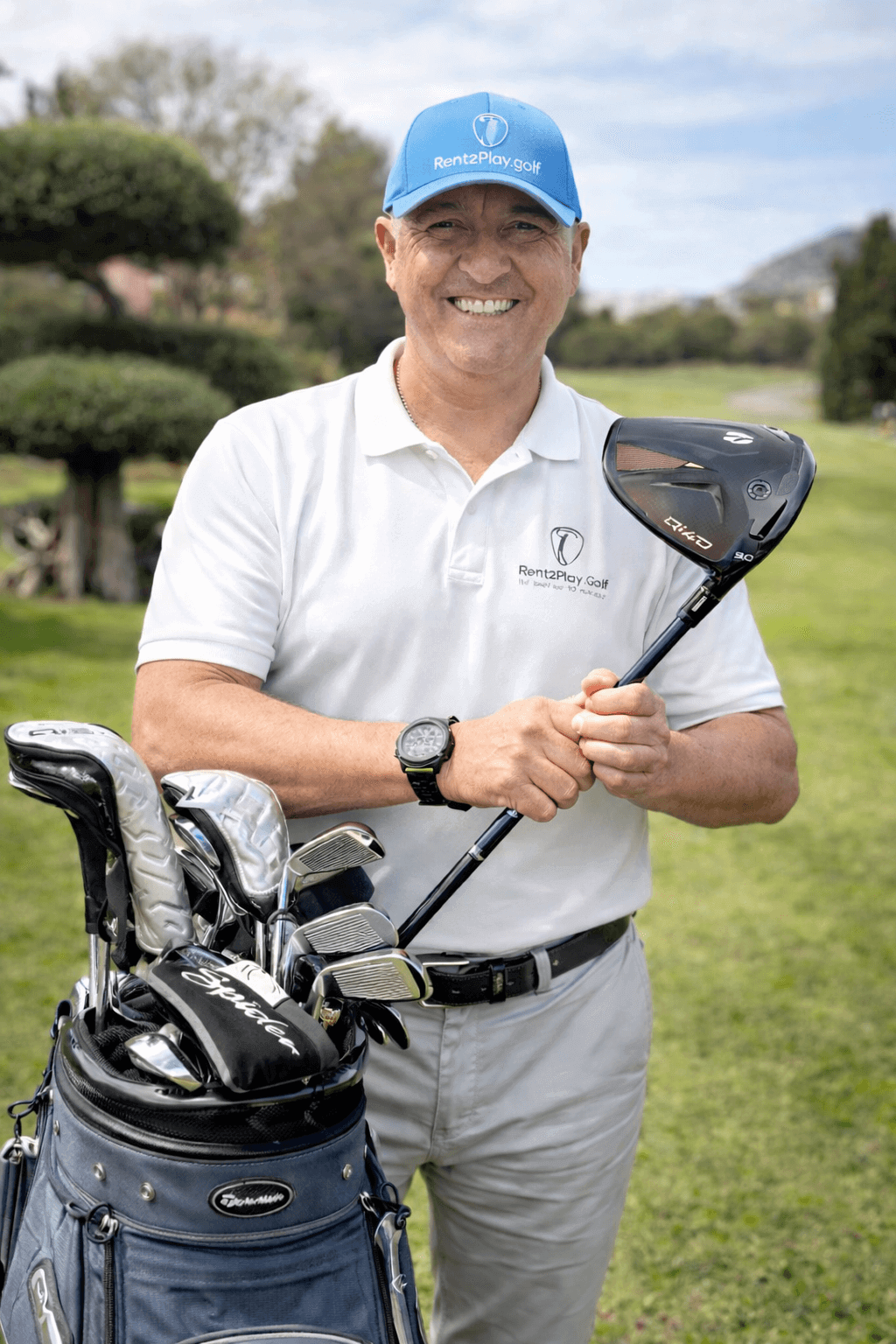Miquel with TaylorMade Qi4D
