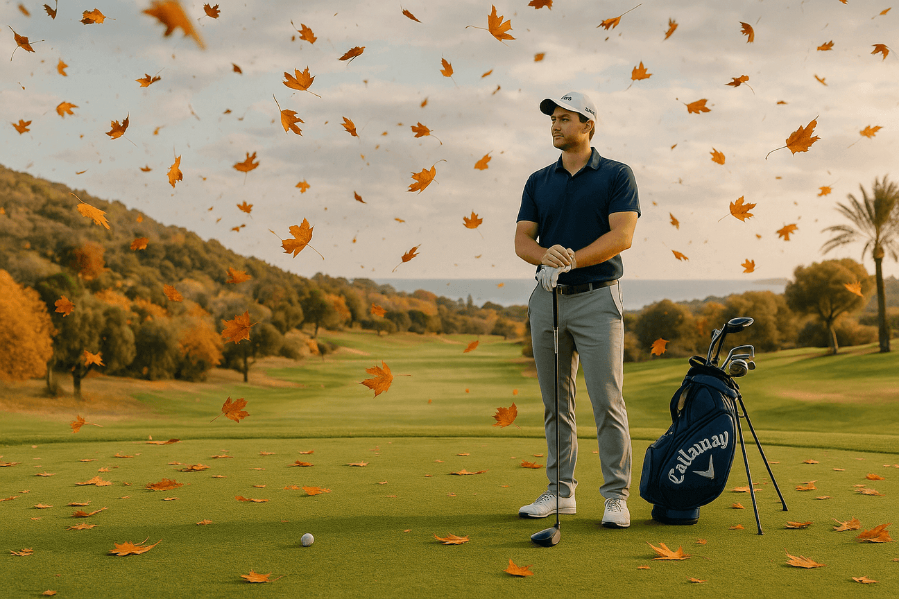 Golf autumn play