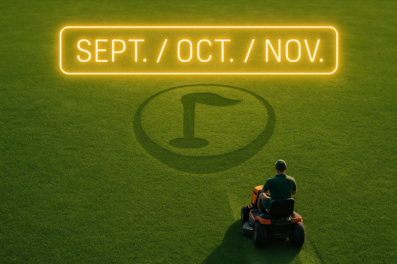 Golf in autumn