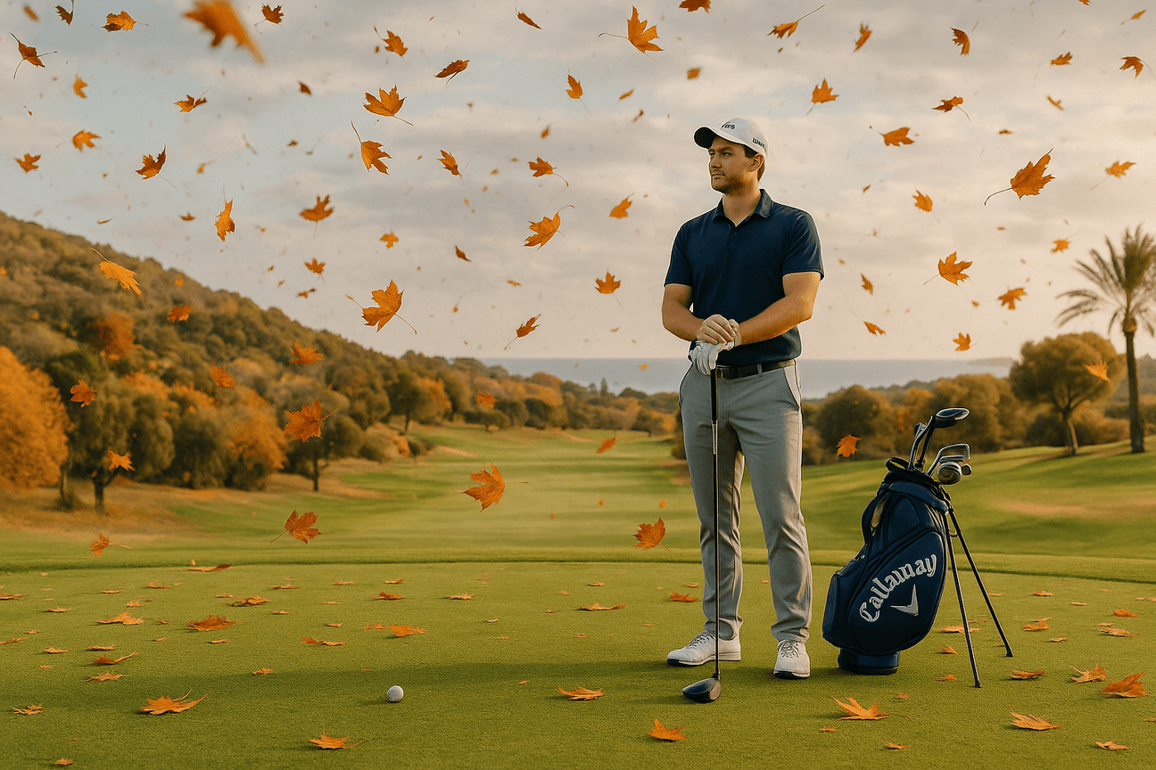 Golf autumn play