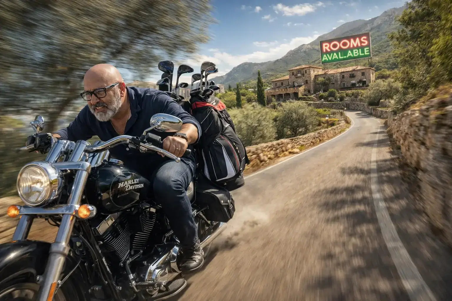 Golf bag delivery service