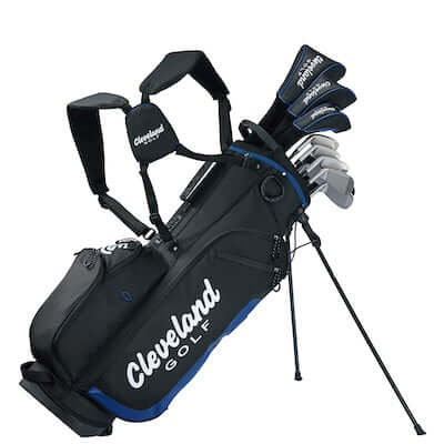 Set of Cleveland Golf clubs to rent with us