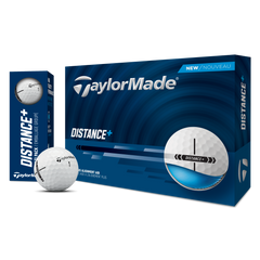 TaylorMade Distance + golfbollar - 12 st