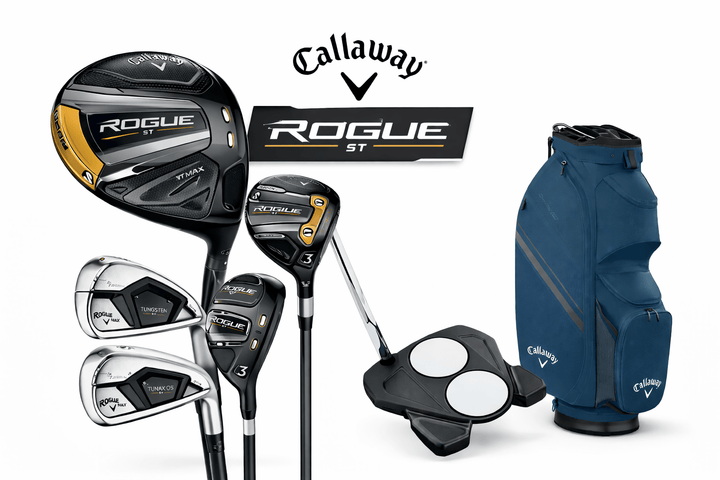 Callaway Rogue 2026 women’s right-handed golf club with graphite shaft, shown in a close-up image.