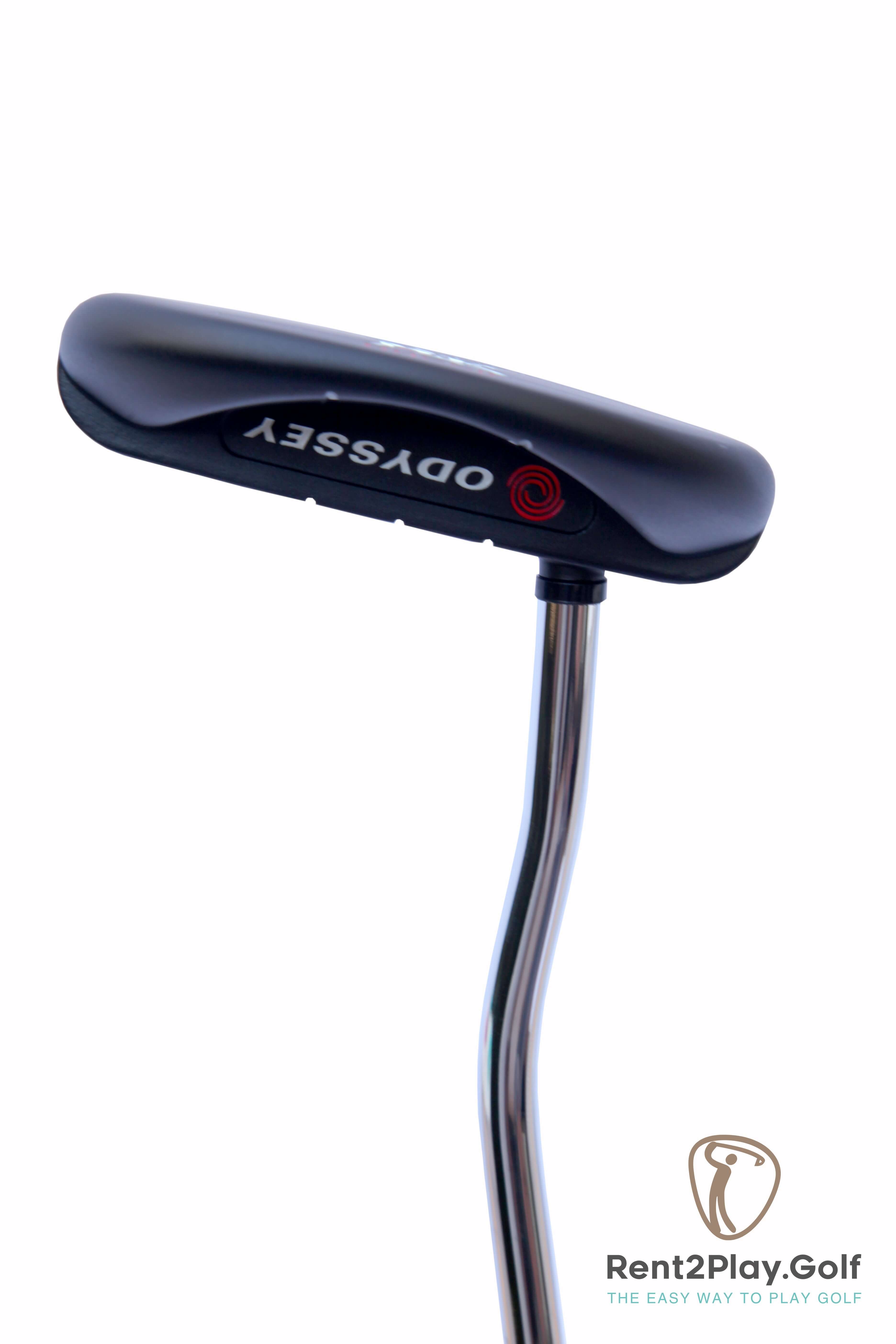 Callaway Rogue men's right-handed golf driver with graphite shaft, shown in a natural stance.