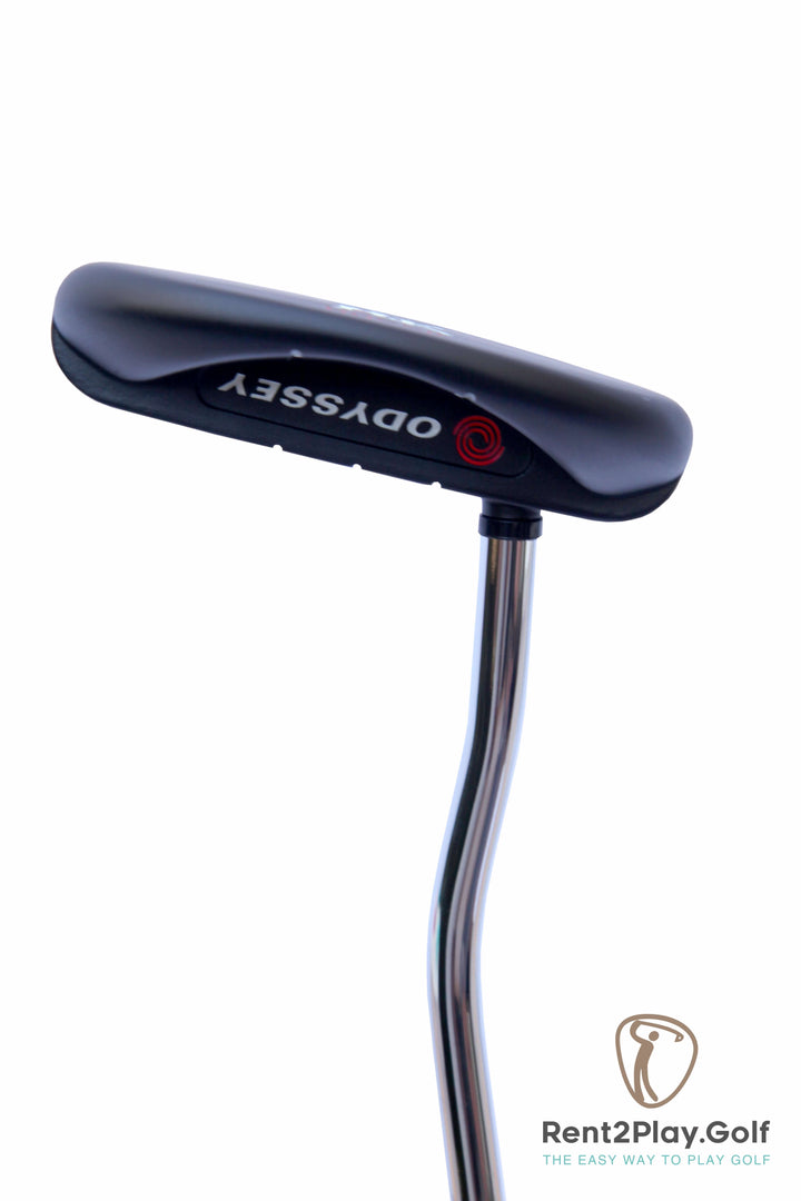 Callaway Rogue men's right-handed golf driver with graphite shaft, shown in a natural stance.